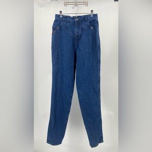 Blaze Blackfire‎ high rise extra long vintage 80s jeans, western cut size 13/31